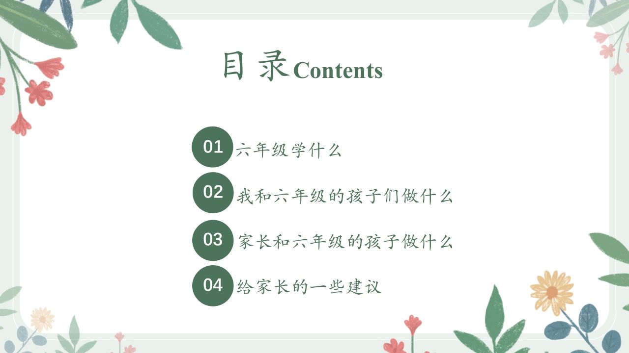 图片[2]-花六年级英语家长会最终-jw